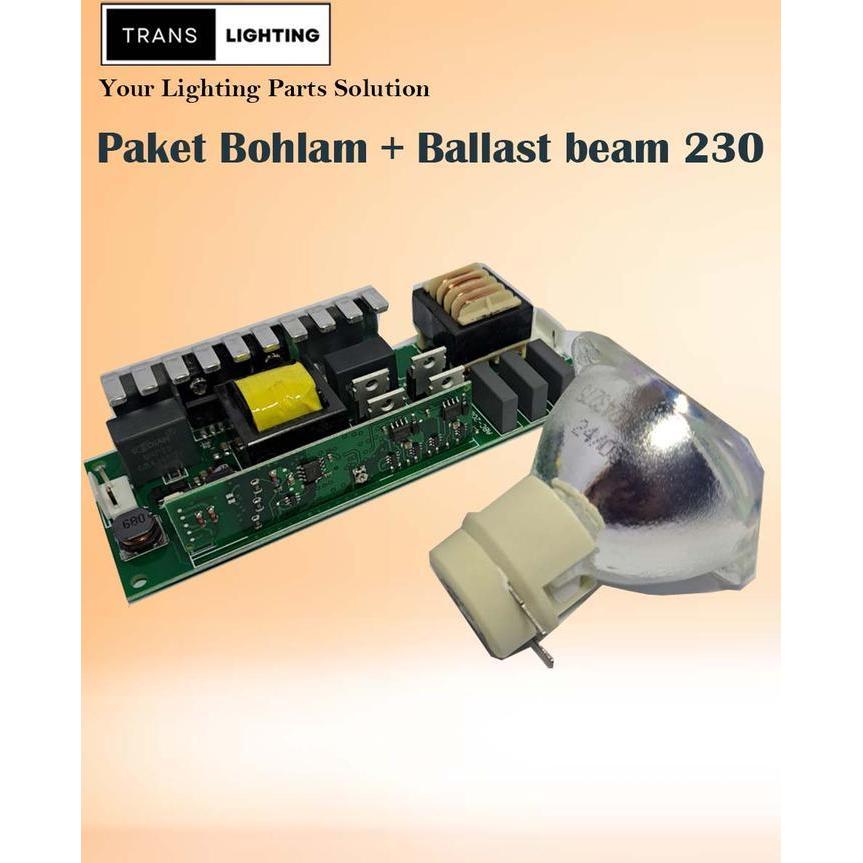 Paket Bohlam Beam 230W 7R include Balast Beam 230W 7R