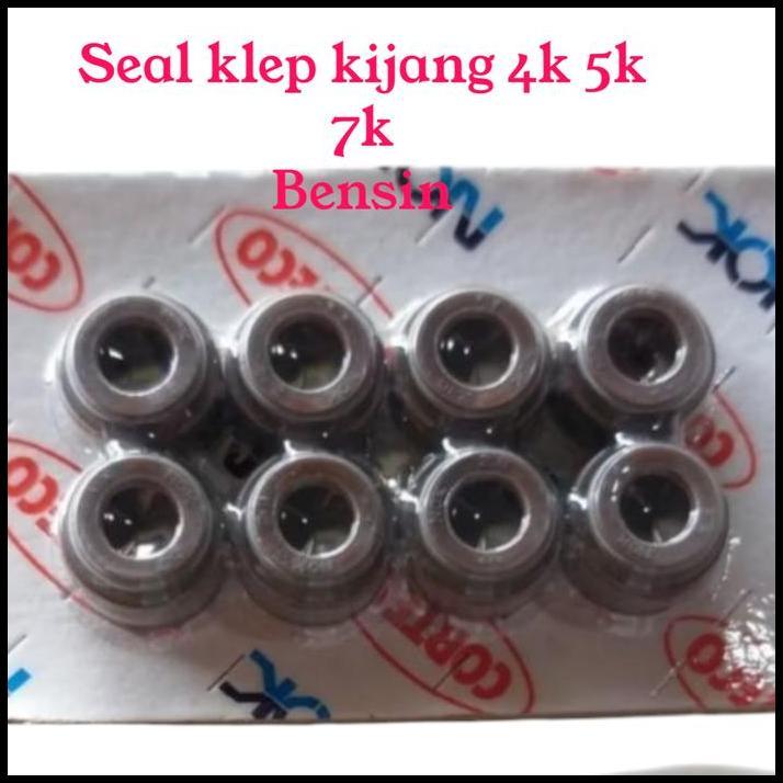 TERBARU SEAL VALVE SEAL KLEP TOYOTA KIJANG BENSIN NOK JAPAN HARGA 1SET 8PC