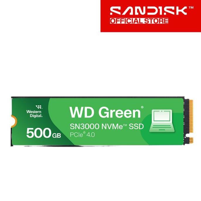 WD Green SN3000 500GB 1TB 2TB SSD M.2 NVMe PCIe Gen4