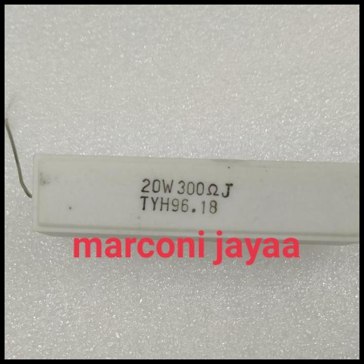 GRATIS ONGKIR RESISTOR KERAMIK 20WATT 300OHM 