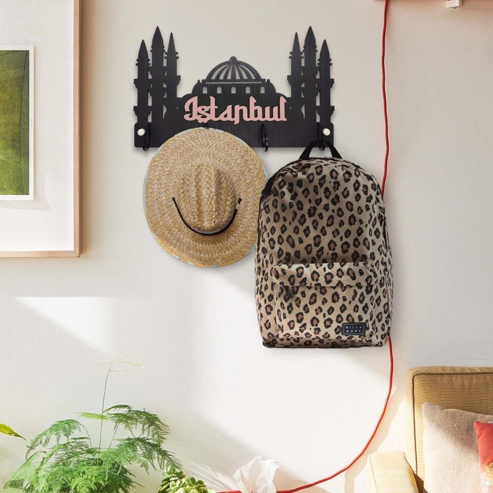 Rak Dinding ISTANBUL ( dengan 4 buah hook gantungan ) MB1002