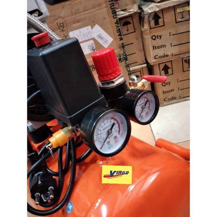 OV 10-25 COMPRESSOR KOMPRESSOR OILLES SILENT 1HP 1 HP 25 LITER SHARK