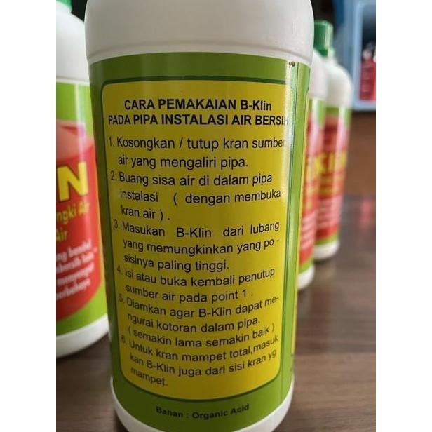 B Klin B-Klin Bklin Pembersih Saluran Pipa dan Toren Tangki Air