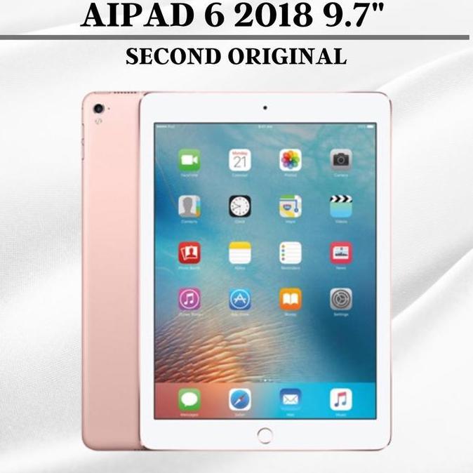 IPAD 6 9.7" 2018 128GB 32GB SECOND WIFI ONLY WIFI CELL