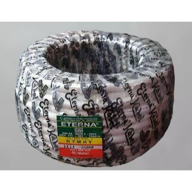 Kabel NYMHY / NYYHY 3X2.5 Kabel Listrik ETERNA / SUPREME / JEMBO NYMHY