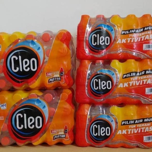 Air Minum "Cleo" 220 ml botol mini