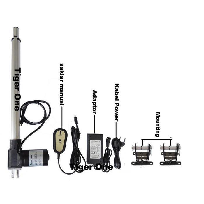 Aktuator, Actuator 24V Linear Aktuator, Linear Actuator 30cm 6000N