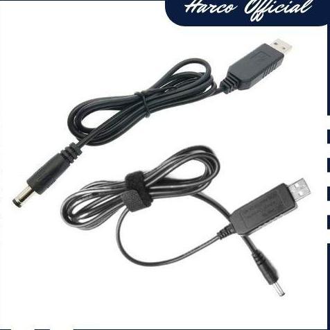 USB to DC Jack Step Up Cable Converter -5A To 12v