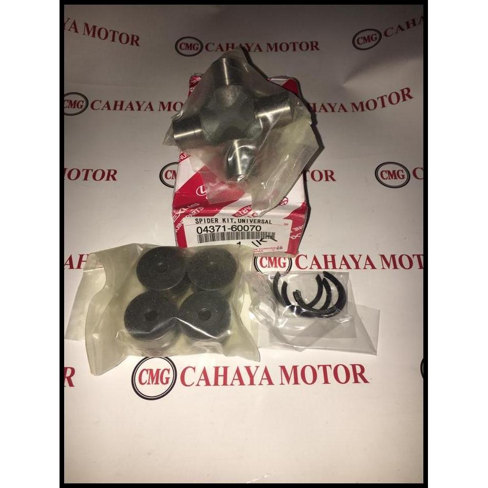 DISKON CROSS JOINT SPIDER KIT LANDCRUISER VX80 VX100 VX200 PRADO LX470 ORI 
