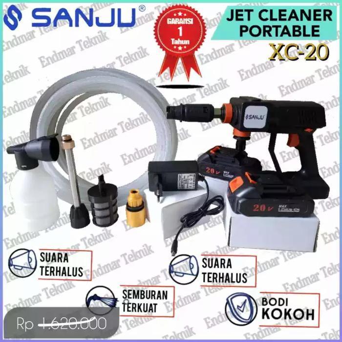 Mesin jet cleaner SANJU DC 20 VOLT