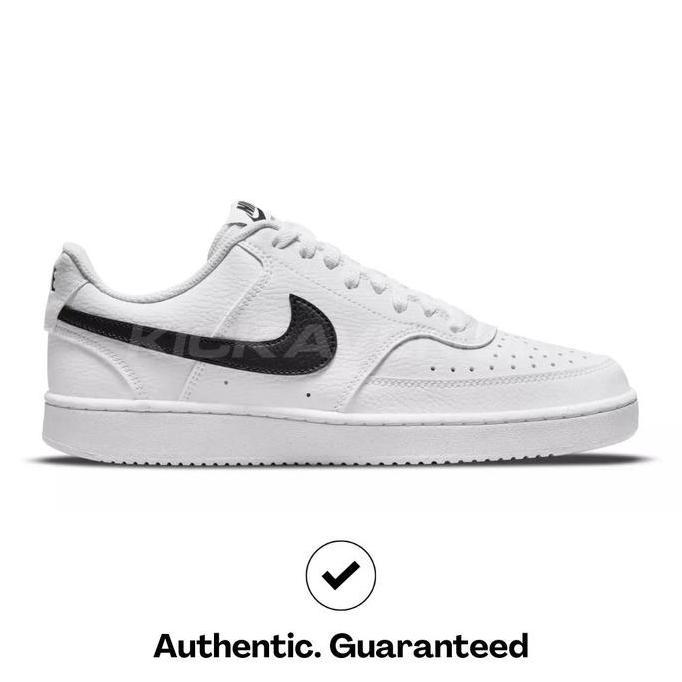 Terlaris Nike Court Vision Low Next Nature White Black