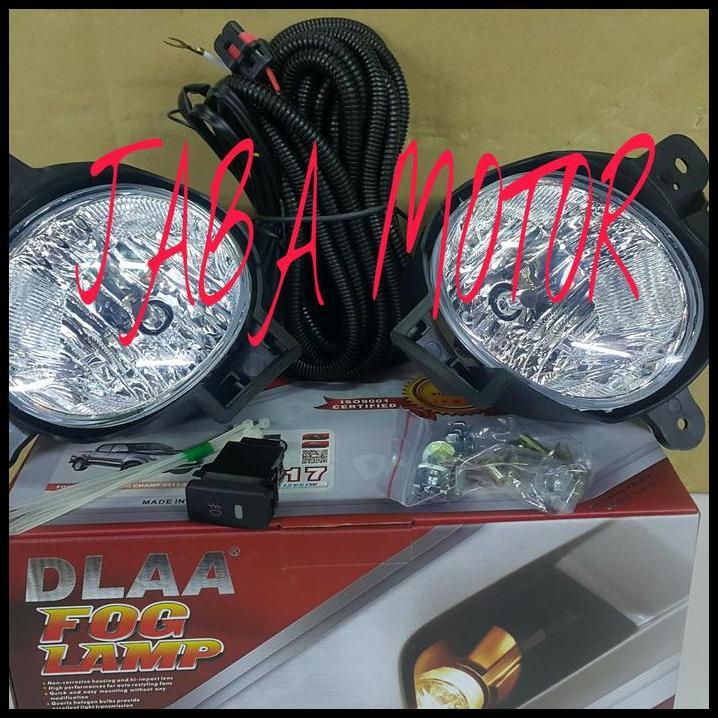 TERLARIS LAMPU BEMPER HILUX-FOGLAMP HILUX DOUBLE CABIN 2011-2014 SET 