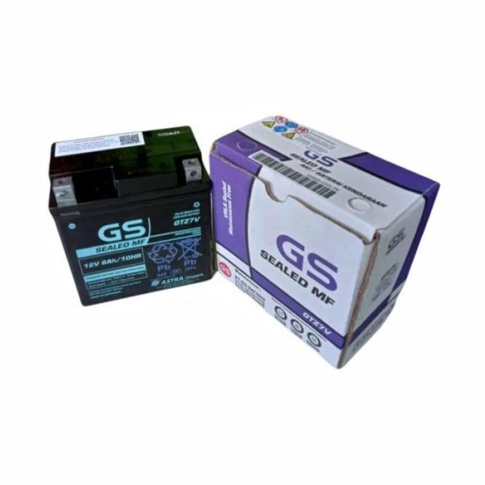 Promo Aki Gs Astra GTZ7V Aki GS Ori Aki Kering Aki Motor Nmax Old, Lexi, Aerox, dll Diskon