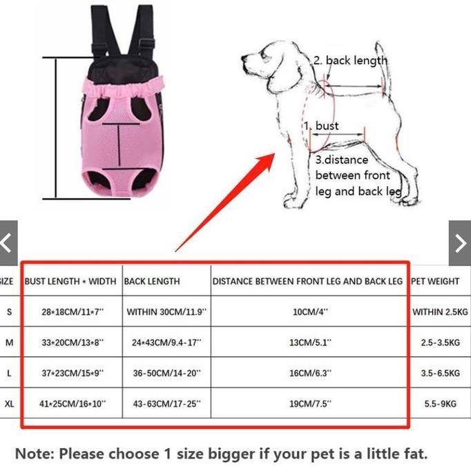 mallrompi gendongan hewan folopets - nyaman dipakai 8 jam, bahan dingin & adjustable untuk kucing/an