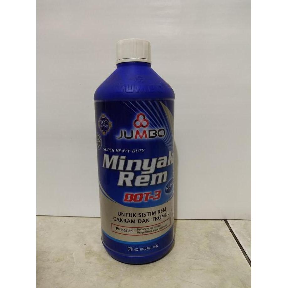 Minyak Rem Jumbo Besar Dot 3 Putih 1000 ML 1 Liter 1L