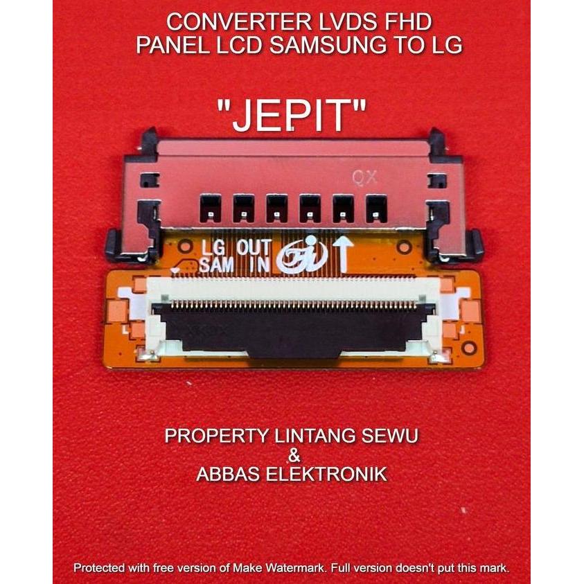 Bst Ready Converter Lvds 51 Pin Fhd Samsung To Lg Konverter Lvds Panel Lcd Fhd S Best Seller
