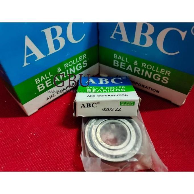 Promo (isi 10pc) Bearing 6203 ZZ / 6203ZZ ABC ORIGINAL Diskon