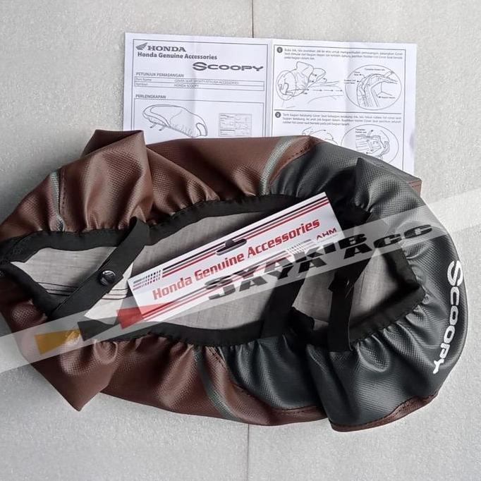 Sarung Jok Motor/ Seat Cover Scoopy 2018 Original