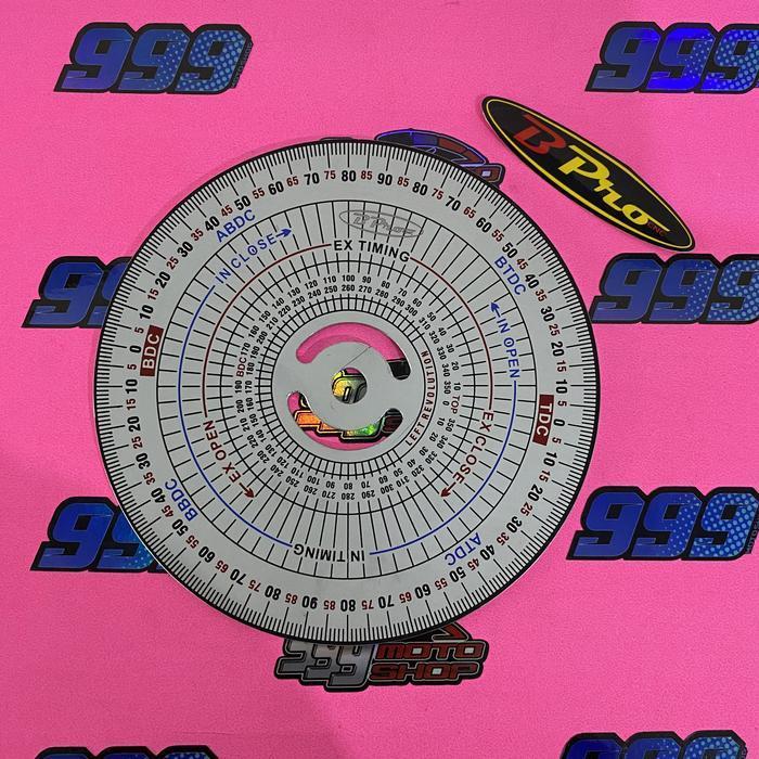 (Termurah) Busur Derajat Dial Set Bpro Drajat Tebal 4Mm Premium