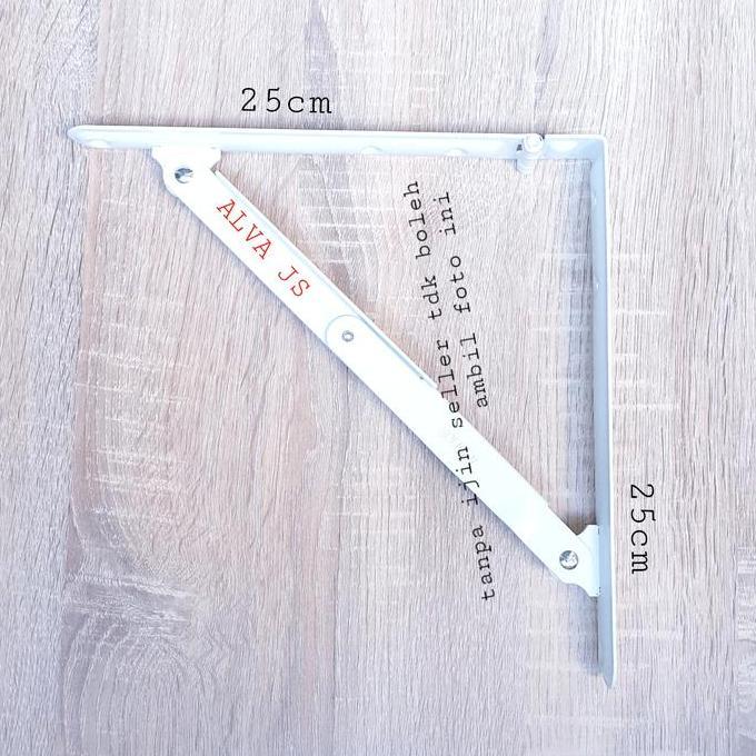 Siku Rak/Siku Lipat/Siku Serbaguna 20Cm,25Cm,30Cm,40Cm Baru