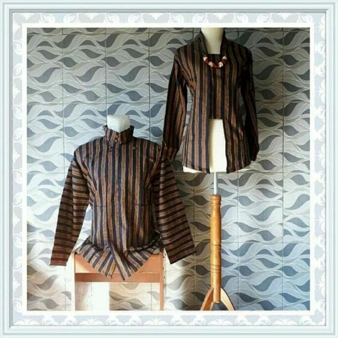 [RAINNBOW] Baju lurik |Lurik wanita | Lurik pria| baju lurik jawa KH