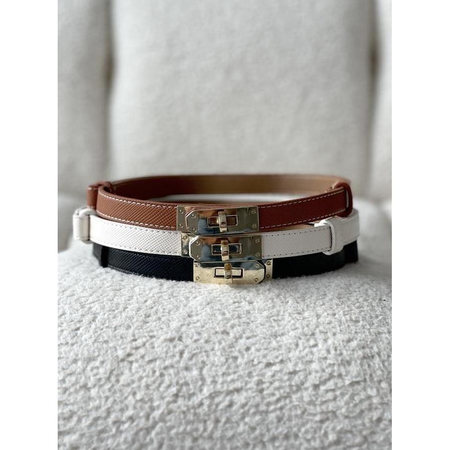 [Tavia] Kelly Belt / Belt Wanita Korean Style Kulit