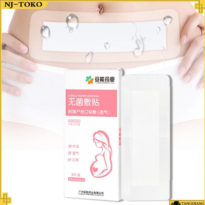 5PCS Perban Anti Air Luka Caesar 10*25CM Plaster Anti Air Caesar Breathable Perban Caesar Termurah