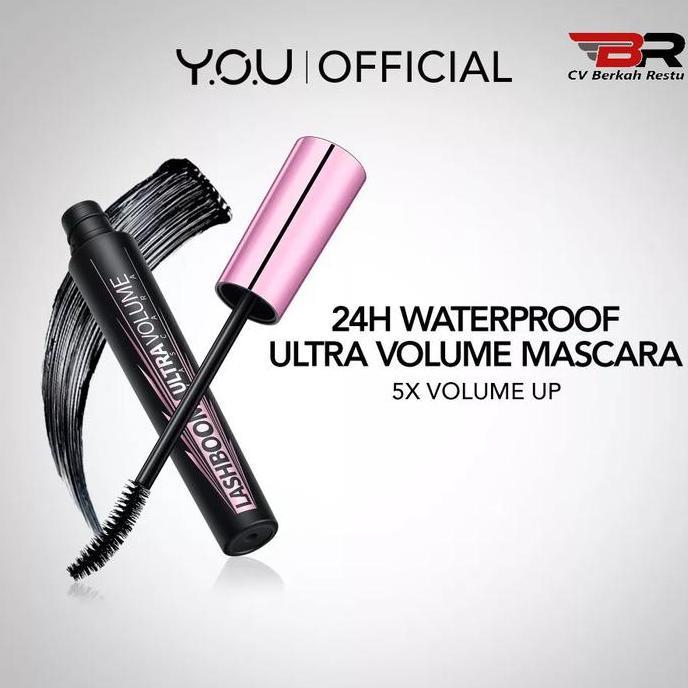 CUCI GUDANG - YOU Lashboom Ultra Volume Mascara - Maskara