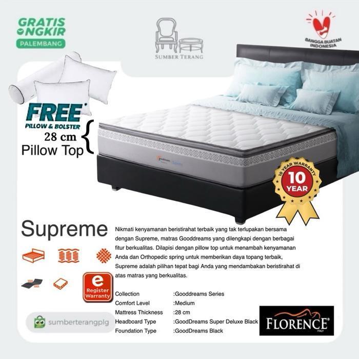 Springbed Florence Gooddreams Supreme Matras Gooddreams Supreme