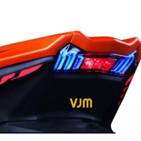 Lampu Undertail Nemo Aerox 155 New Connected dan Aerox 155 OLD Sein Led Running