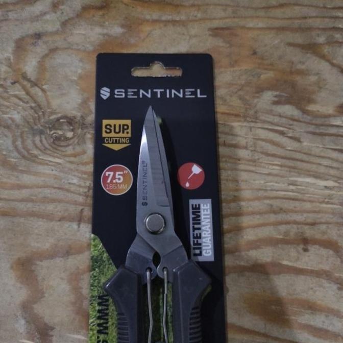 Sentinel Gunting serbaguna 8 inch Gunting dahan taman lurus Stanless