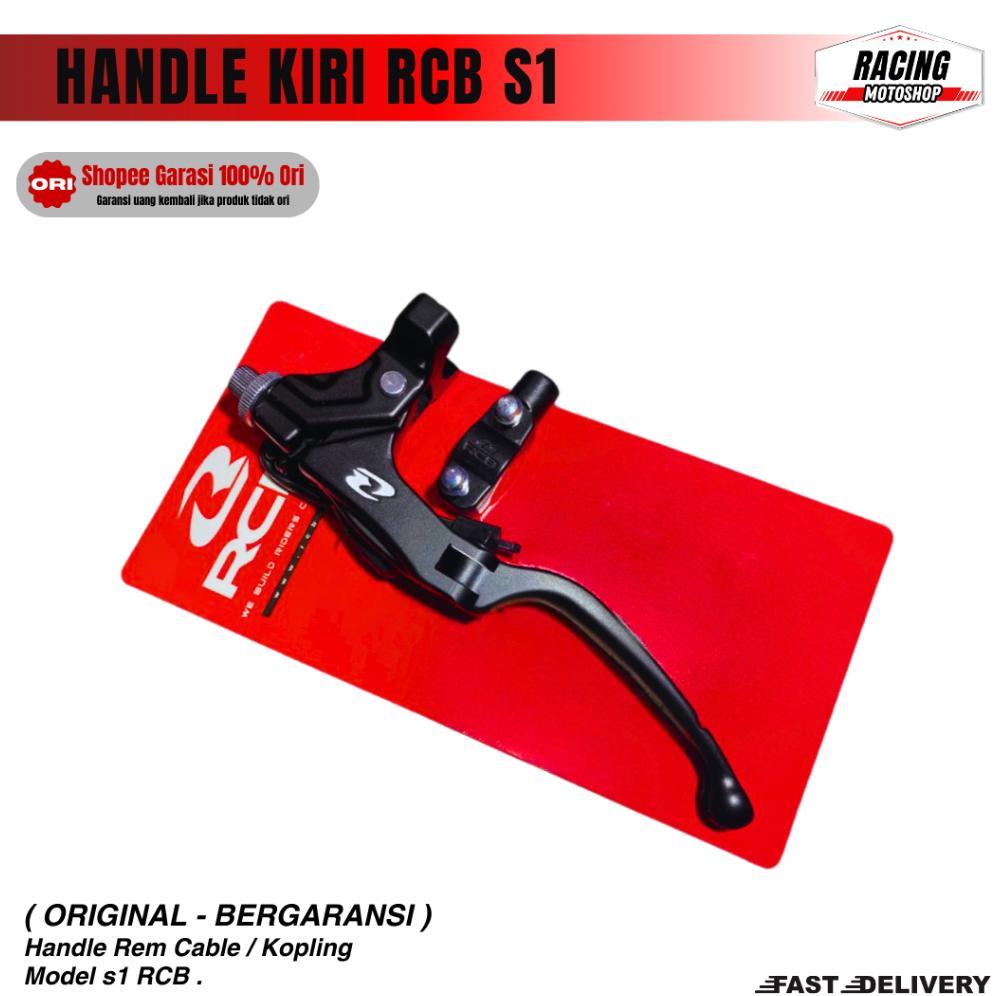 HANDLE KIRI RCB S1 KOPLING / REM Kopling Set RCB Tipe S1 Universal - Hitam