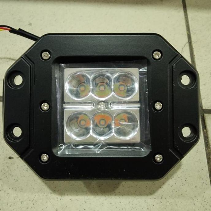 NEZGEFIG lampu sorot kabut foglamp lampu bumper tanam ARB tanduk offroad 4X4