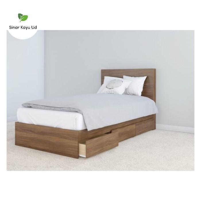 divan minimalis murah 120x200  Kayu mahoni solid