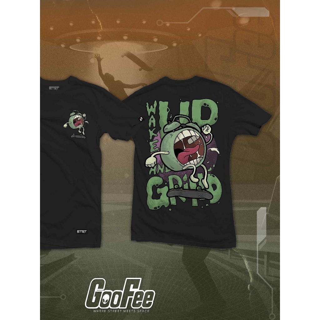 COD GooFee - ETQT WorldWide - Unisex - ETQT Brand Shirt - Wake Up and Grind