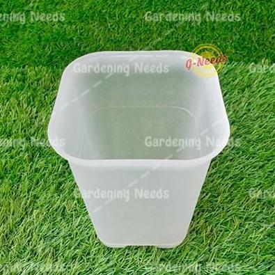 Pot Bunga / Pot Kotak 12 cm / Pot NKT JUOSS (LUSINAN)