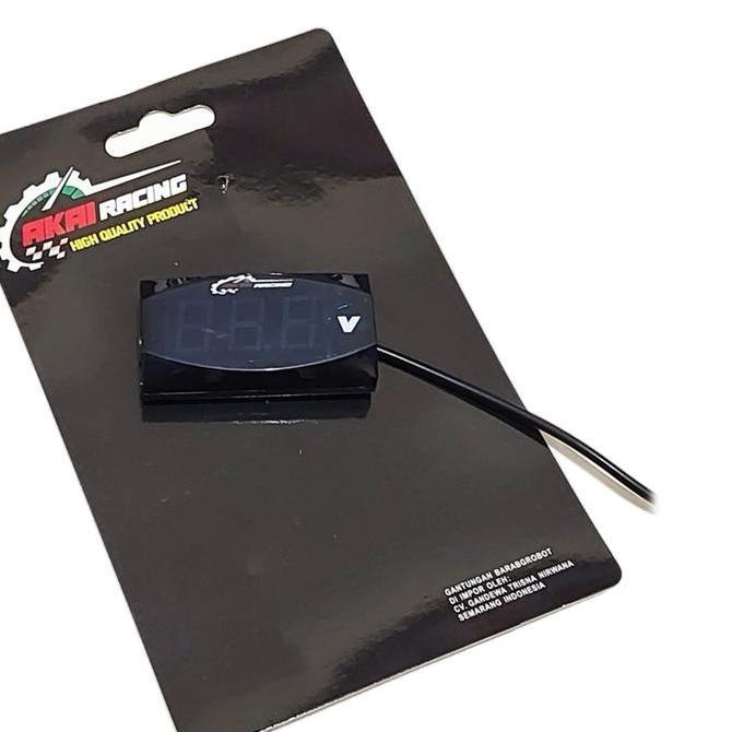 IKFOICI PROMO VOLT METER AKI DIGITAL/VOLT METER WATERPROOF ANTI AIR SUPER TERANG UNIVERSAL BEAT MIO 