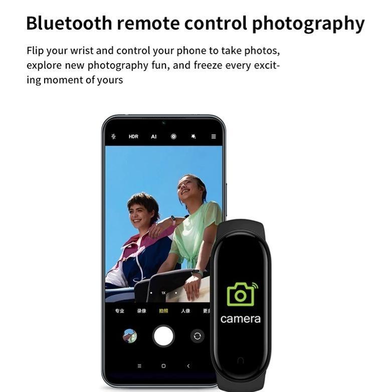 New Xiaomi Jam Tangan Pintar M8 Smartwatch Original Smartband/Gelang Pintar8 Unisex//Jam Tanganolahr