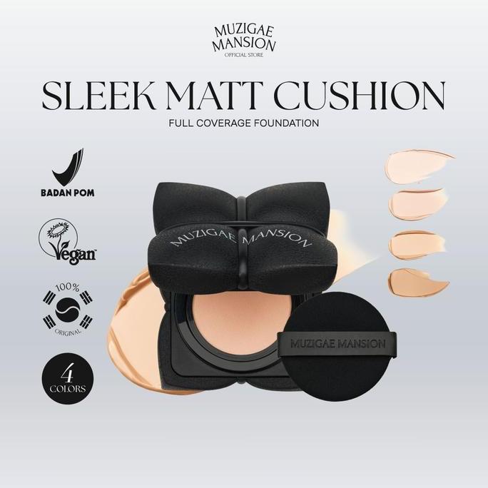 NEW - MUZIGAE MANSION - SLEEK MATT CUSHION SET + REFILL
