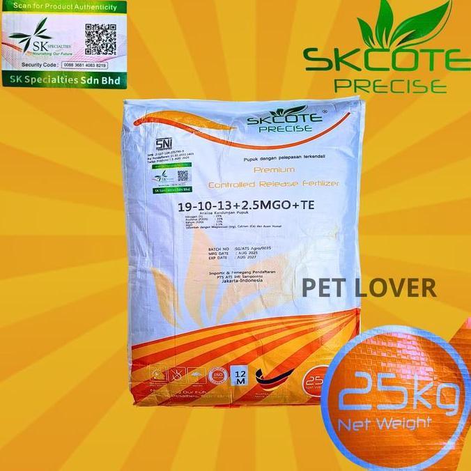 Pupuk Osmocote Merah / SK Cote 25 KG 19-10-13+2,5MgO+TE