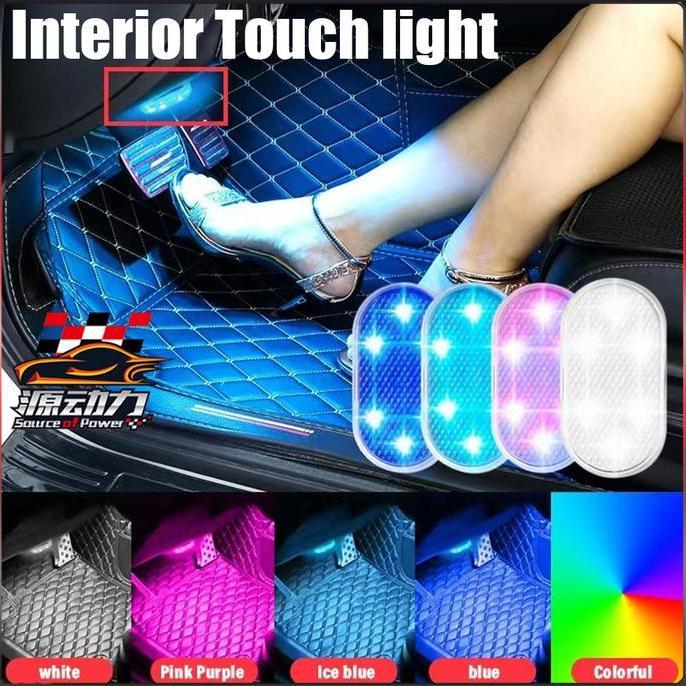 EIRDJA lampu interior mobil lampu interior mobil led Lampu Plafon Mobil LED USB Lampu Baca Multifung