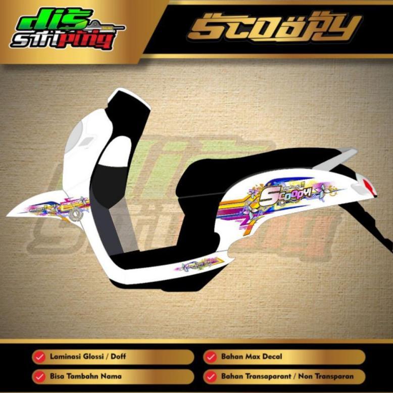 strig scoopy new 2018 transparan costum S