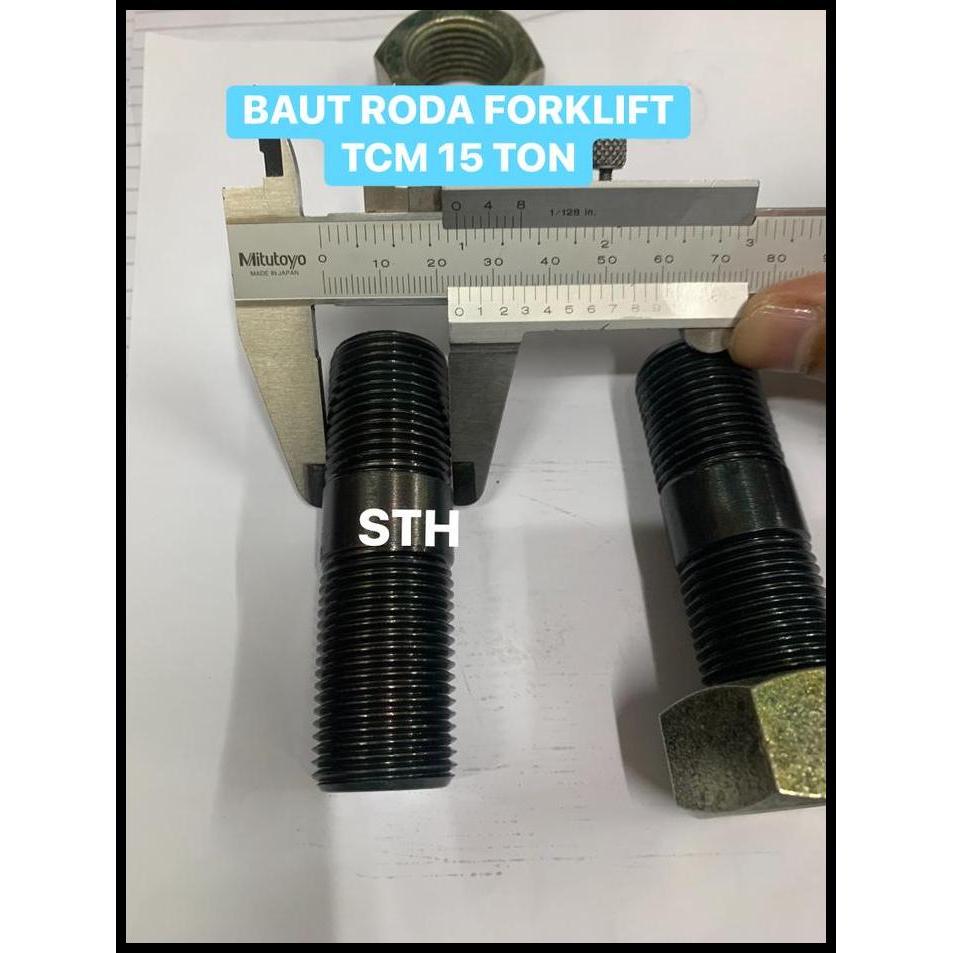 BEST DEAL BAUT RODA FORKLIFT KOMATSU 15 TON. UK. BAUT : M24X80MM K.36 