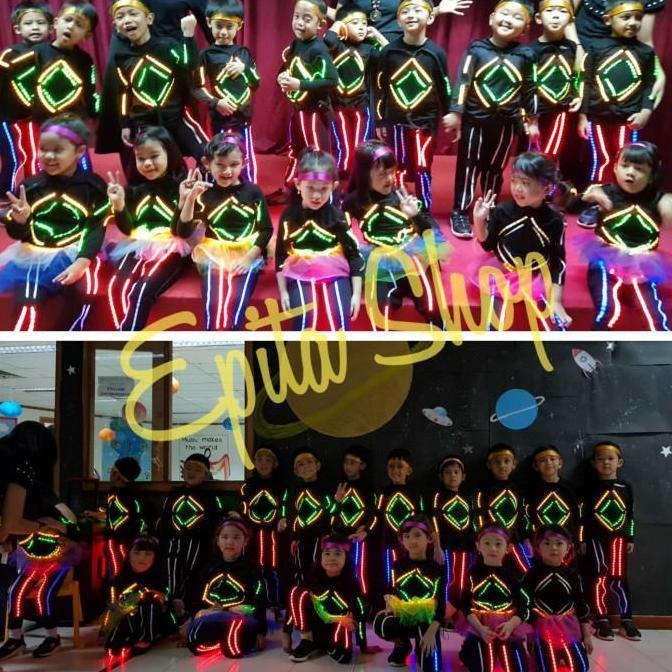 Lampu LED Strip 3528 + Baterai + Saklar + Minibox (Lampu portable)