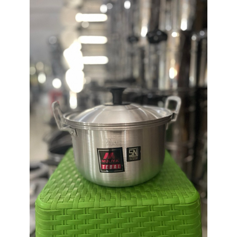 Panci Anti Lengket Muliya Tebal Panci Kukus