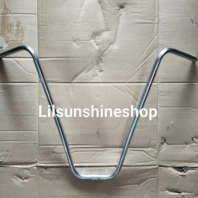 Stang Setir Handlebar Model V Tinggi Sepeda Lowrider Klasik Retro CP