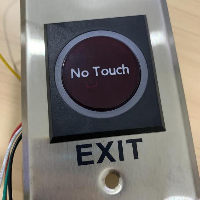 PUSH BUTTON / EXIT BUTTON NO TOUCH SCREEN murah