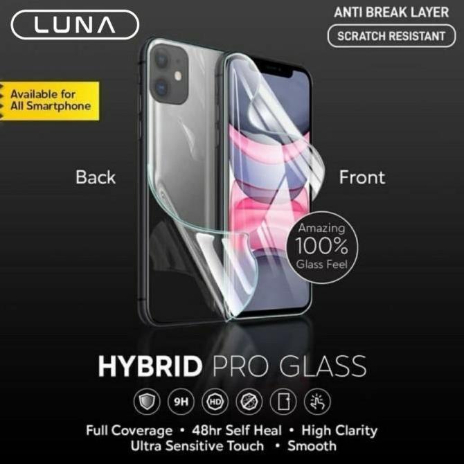 ANTI GORES HYDROGEL MATTE, CLEAR, ANTI BLUE By LUNA For ALL TYPE HP