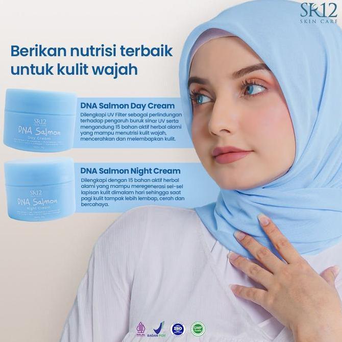 SUPER DEAL - SR12 DNA Salmon Package Brightening Paket Perawatan Wajah Glowing Cerah dan Lembab