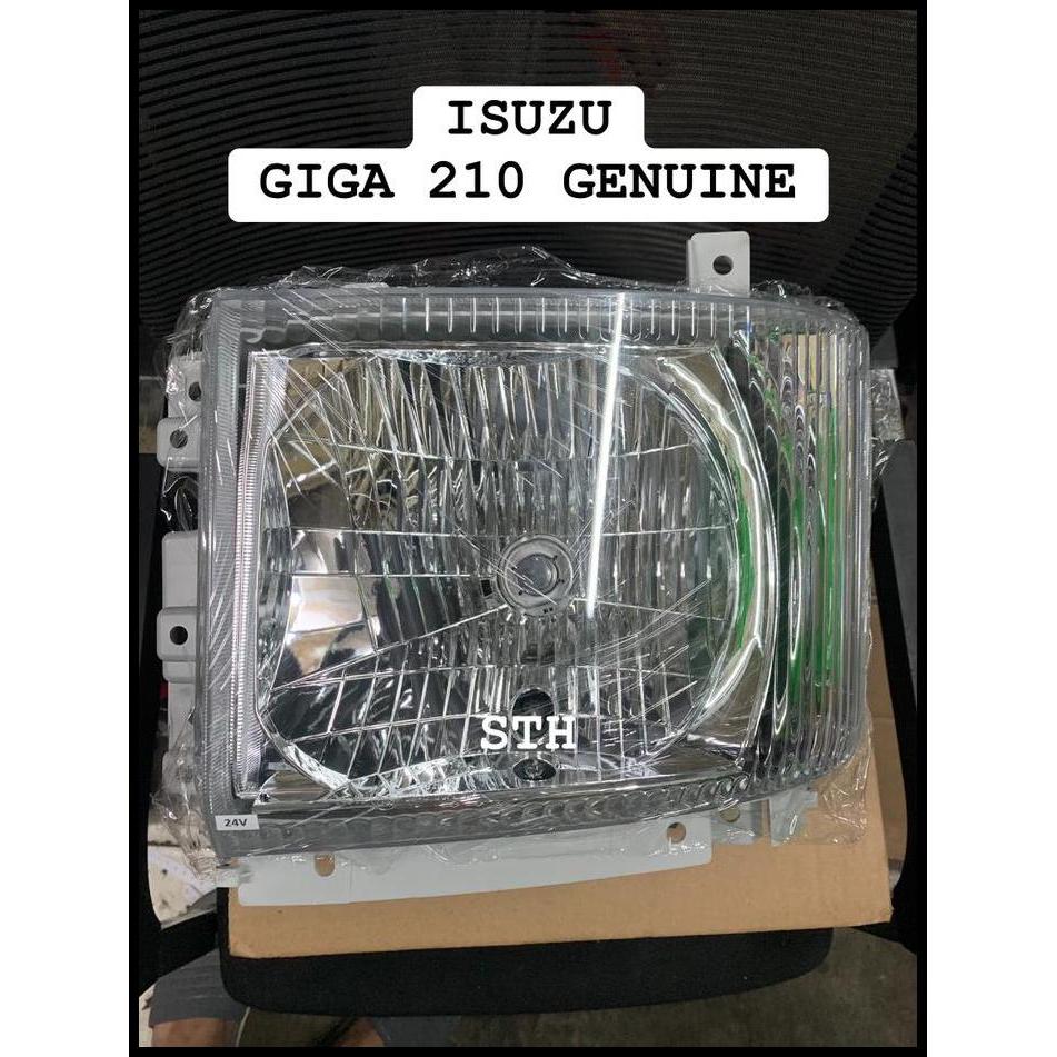 TERLARIS LAMPU DEPAN ISUZU GIGA 210 PS GENUINE GARANSI 
